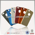 comfortablefeel metallics rubber mobile phone cover for iPhone5